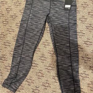 90 Degree By Reflex Charcoal Space Dye Leggings